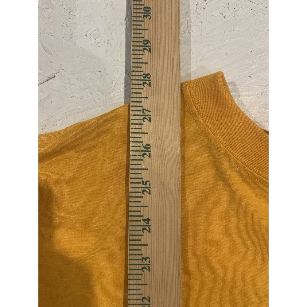 MJ‎ Soffe Apparel Men's  Authentic U.S. Navy Originals Long Sleeve Yellow Size M - Picture 8 of 9
